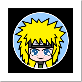 Minato Naruto Chibi Anime Art Posters and Art